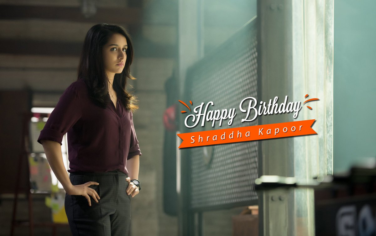 UV_Creations's tweet photo. Team #Saaho wishes it's leading lady, the elegant @ShraddhaKapoor a very Happy Birthday.
#HBDShraddhaKapoor https://t.co/OIaUW8HTxT