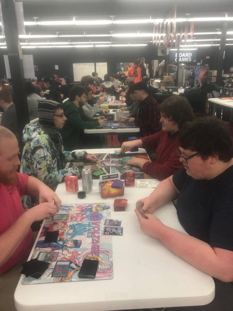 DACWBuffalo's tweet photo. Another successful Friday night at Dave & Adams!!!
#dacardworld #mtg #yugioh #magicthegathering #fnm #fridaynightmagic #modern #buffalo #wizardsofthecoast #wotc #rivalsofixalan #extremeforce https://t.co/xDcQmek6xV