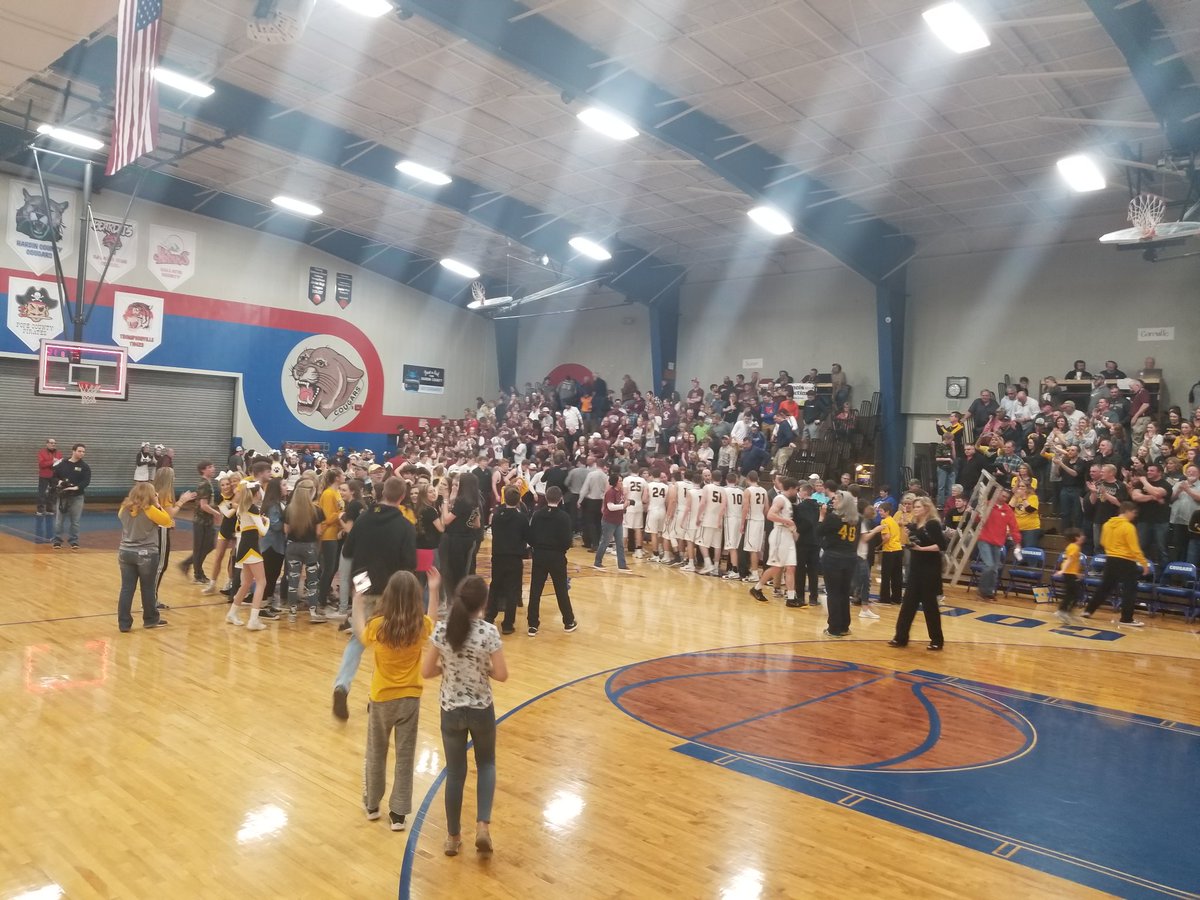 BLACKCATS ARE SECTIONAL CHAMPIONS!!!!!  "ELITE 8" IN STATE!!!!!!
For the first time in history, the Blackcats are IHSA Sectional Champions and will play in the Supersectional at SIU Arena on Tuesday at 6 PM for a chance to go to state!!!! GO CATS!!!! #BlackcatPride #Elite8inState