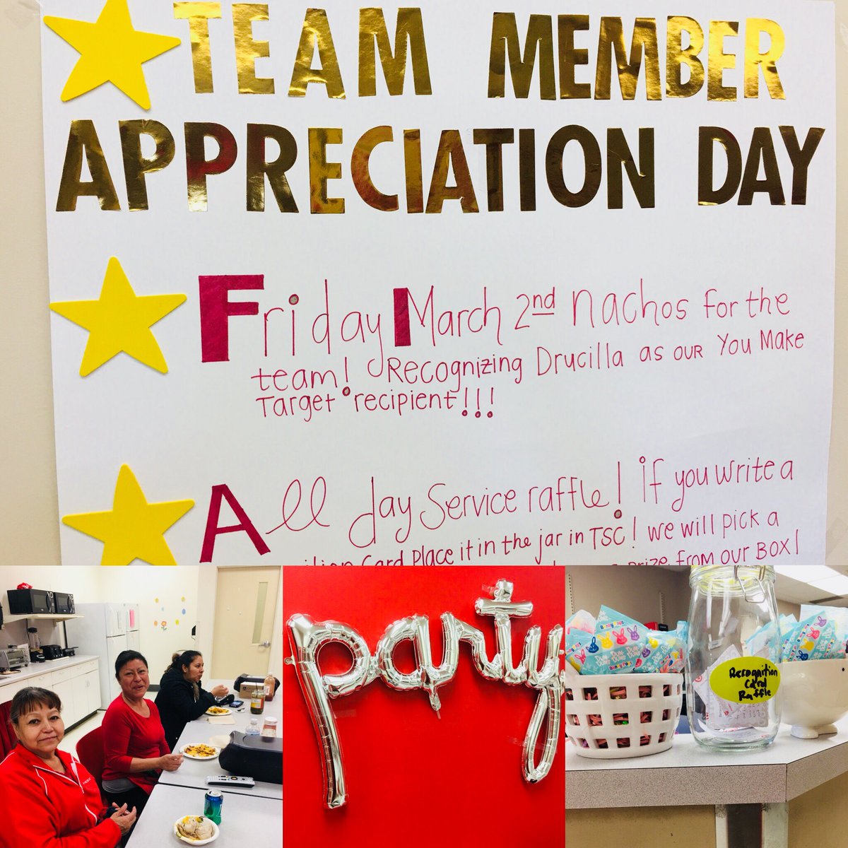 Party at Norco! Recognized our amazing team for all that they do for our guests!!! #WorkSomewhereyoulove #TheyMakeTarget #T0736