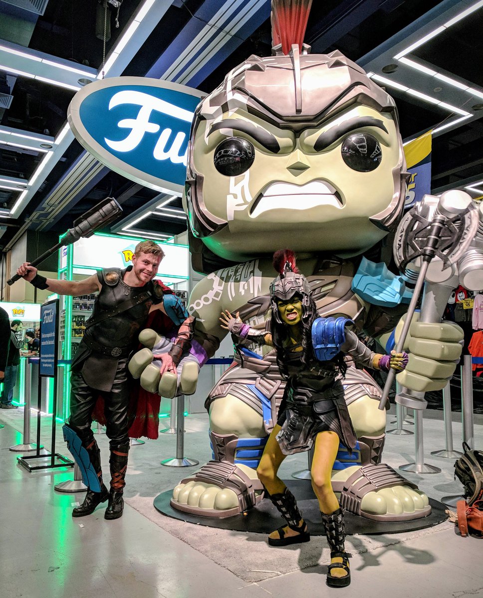 OriginalFunko's tweet photo. Friends from work!!!
Marvelous #cosplay at the Funko booth! #FunkoECCC #ECCC https://t.co/rc1w7SSxYM