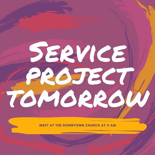 VA_HSBC's tweet photo. We’re meeting tomorrow to pass out food to the needy! Be at the Downtown Church (413 E Walnut) at 11 AM! https://t.co/g4yvdqBqQH https://t.co/ctorW12fsd