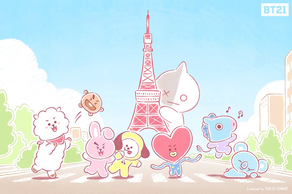  Picture BT21  Meet BT21  soon at LINE FRIENDS HARAJUKU 