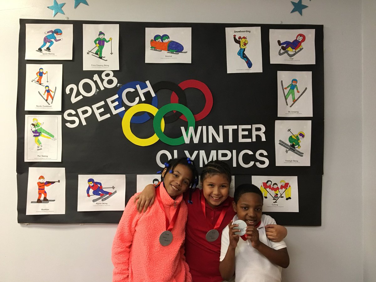 AdiShmuelSLP's tweet photo. Closing ceremonies party to celebrate our speech olympics achievements! @LoudenslagerES https://t.co/uwczLel0Lc