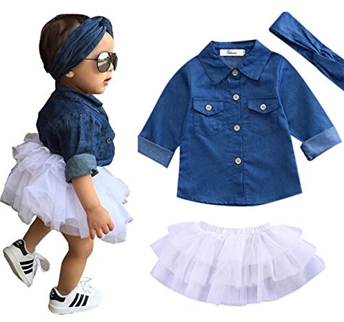 pieceofshirt's tweet image. Newborn Kids Baby Girls Jeans Denim Tops Shirt + Tutu Skirts Dress + Headband 3pcs Outfits Clothes Set amazon.com/dp/B0713TC5LJ/…  #Aliven