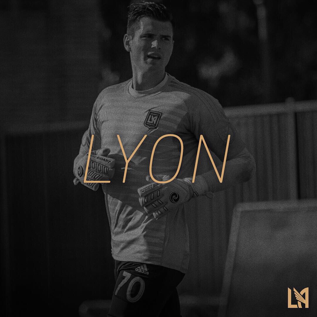 Charlie_Lyon_'s tweet photo. I am Black &amp; Gold. 
Honored to represent @lafc and all our incredible supporters @lafc3252 https://t.co/IwJPmfUX3I