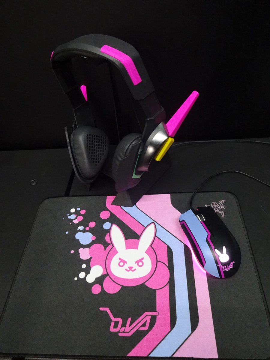 RAZERSTORE】品切れしていたOverwatch「D. Va」コラボのマウスパッドが