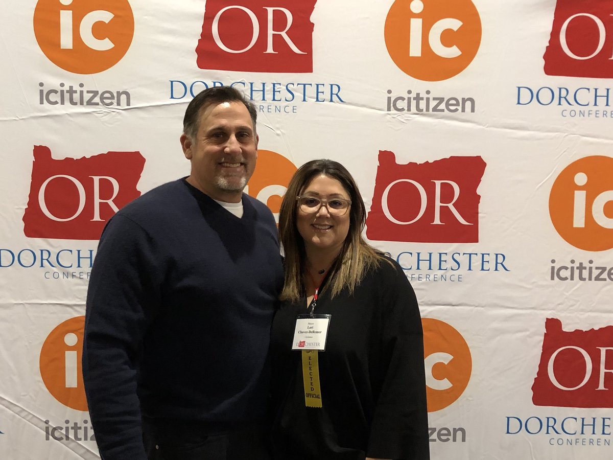 LChavezDeRemer's tweet photo. At the @DorchesterConf this weekend with my husband, Shawn! I’m looking forward to a great weekend meeting Oregonians from across the state. https://t.co/h3DxZ3ZWlo