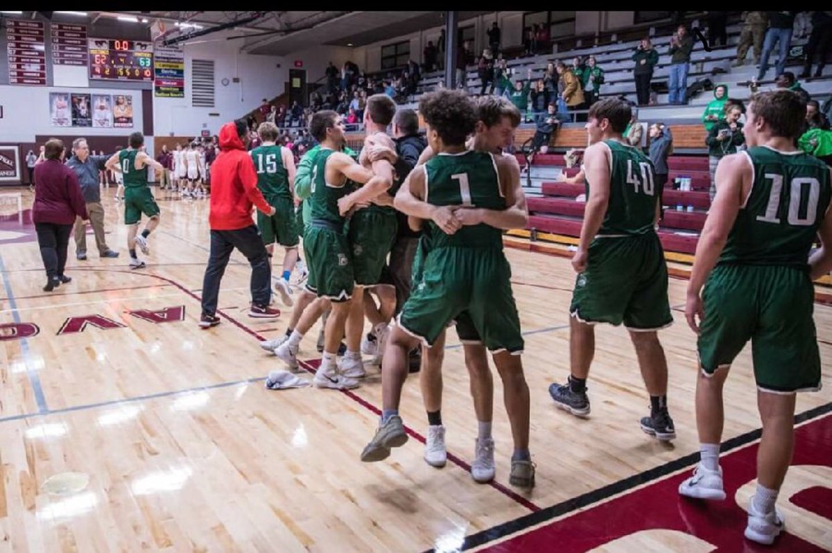 coachbrettflory's tweet photo. These guys play for a trip to STATE tomorrow at 6:00!! @Derby_Panthers Den &amp; Derby community, we need your help!! Fill our gym with green &amp; help our kids get it done! If we can feed off the energy of our student section &amp; home crowd, it provides a huge boost! 🏀😤🏆💚 #HAVOC https://t.co/H6EQ6ymydF