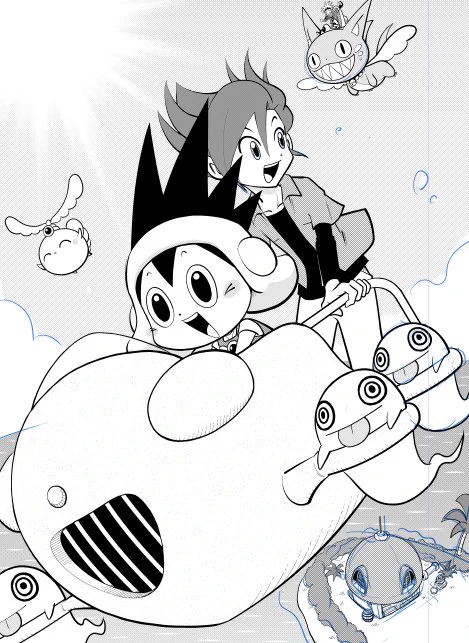 ボッチ47話脱稿 。最終シリーズ第2回。今回は、つい描き込みそうになって、ブレーキをかけるコマも。掲載誌コロコロイチバンは毎月21日発売。コミックスは5巻まで(^^)! https://t.co/iFcdnw5Ukl 