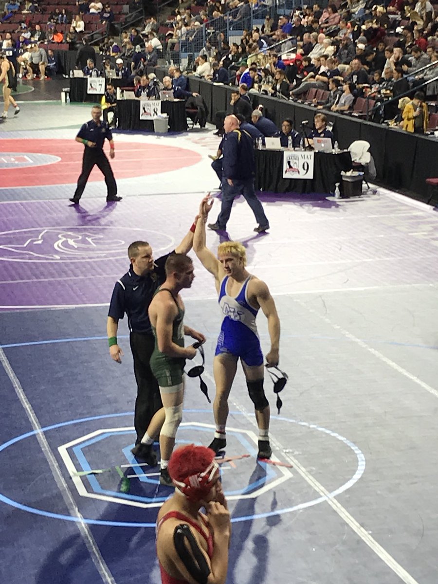 Congratulations to Cole Pruitt. He’s heading into the second day of CIF State Championship!