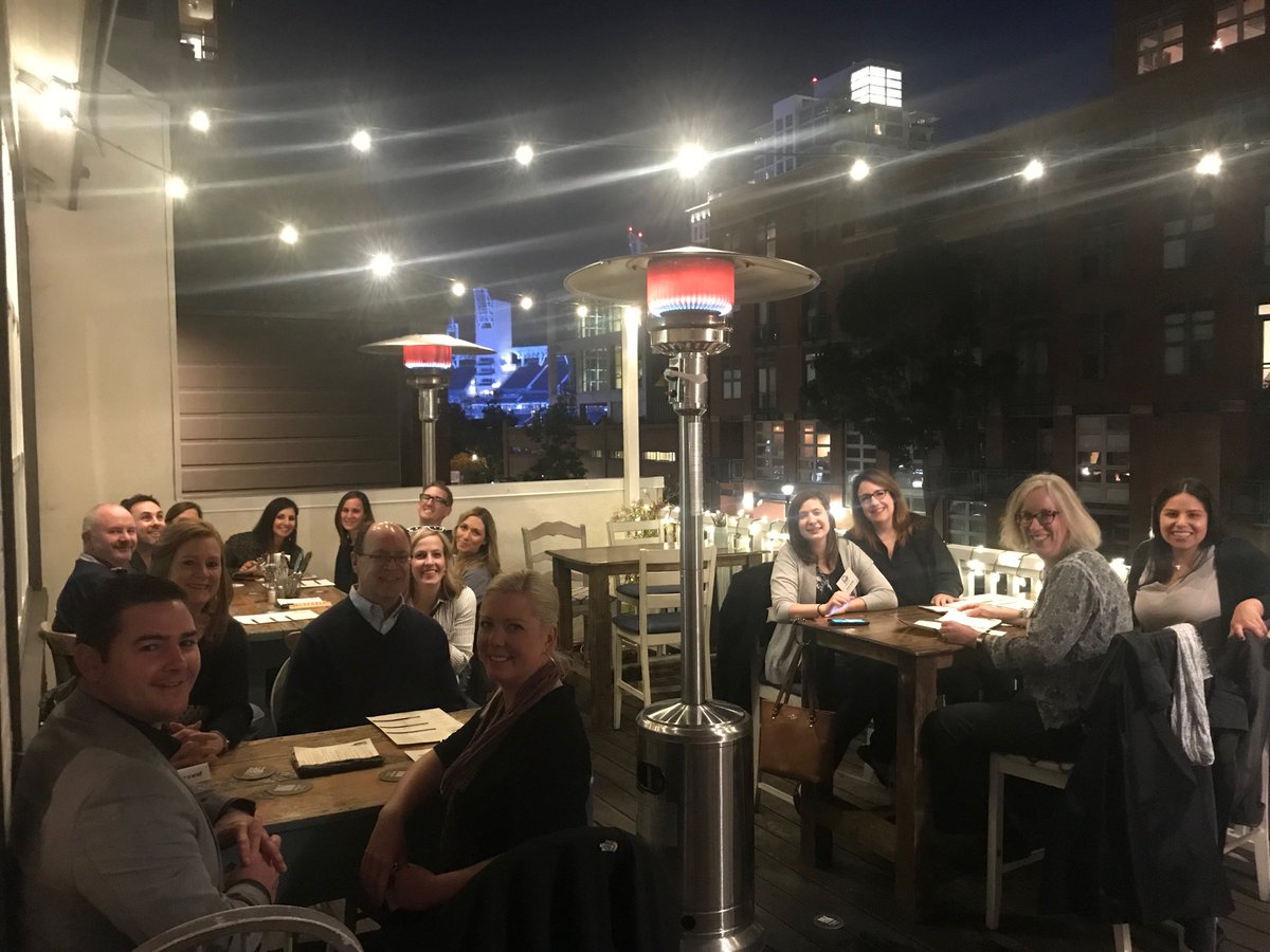 CalSPRA's tweet image. So I’m pretty sure that’s @PetcoPark in the background. What a view, what amazing weather, and even better company! Cheers to the end of a great day #CalSPRA2018