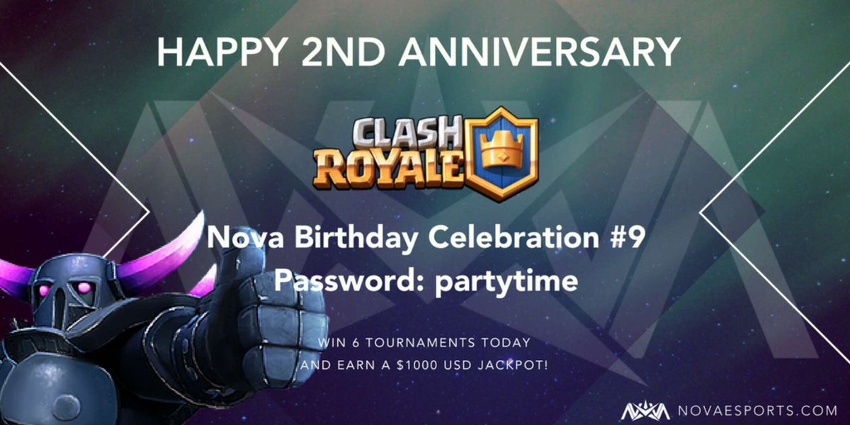 Another #NovaFam win, this time by xXTITANXx from Nova | Hispania! WP💪🏻 #NovaStrong

Only 2 more tournaments 😢 enjoy it while they last! ⚔️