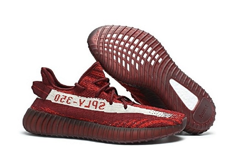 adidas yeezy czerwone
