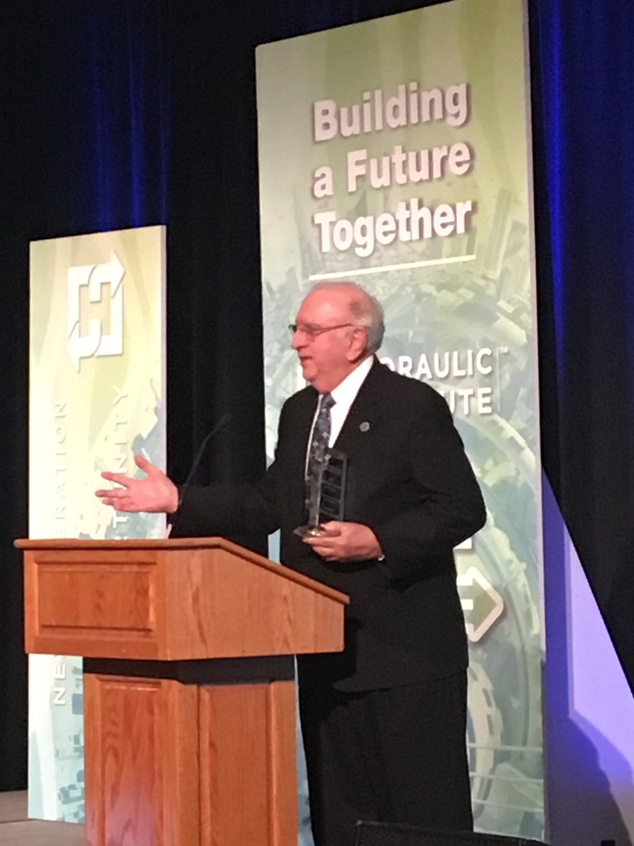 HIpumps's tweet photo. Congratulations to Ernest Sturtz, @CDMSmith, HI’s first #StandardsPartner of the Year! #HIAnnual18 https://t.co/HfFcZ96DbG
