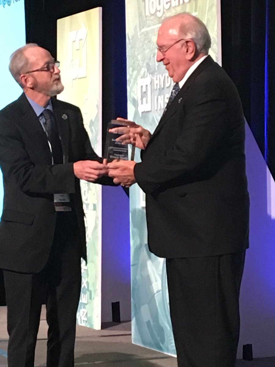 HIpumps's tweet photo. Congratulations to Ernest Sturtz, @CDMSmith, HI’s first #StandardsPartner of the Year! #HIAnnual18 https://t.co/HfFcZ96DbG