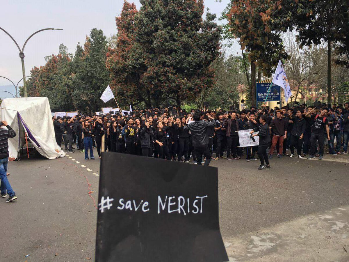 ASingming's tweet photo. #saveNERIST @kiren.rijiju @PrakashJavdekar @PMOIndia https://t.co/IhHTiBE59Y