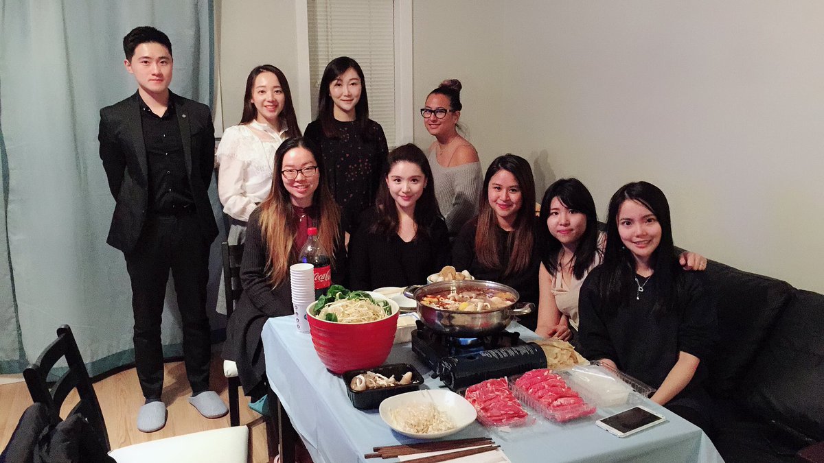 #teamOakridge celebrating Chinese Lantern festival <a href="/tracy/">Abby Cox</a>'s place Finally, farewell party for Sam Chloe Eva and Tracy... Love u all forever