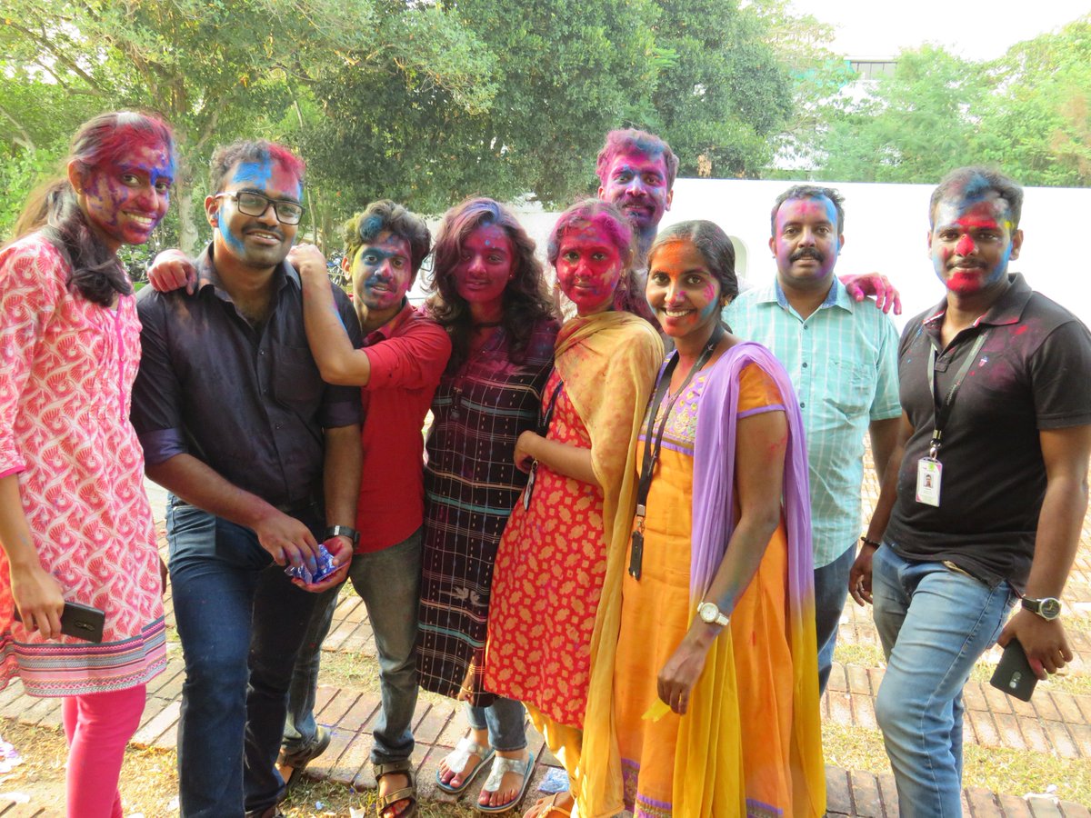 InnovationIncu's tweet photo. Holi is the day to express love with colours. It is a time to show affection. All the colours that are on you are of love. Wishing you and your family happy holi.
#holi #holicelebration #worklife #workatiia #holidaywork #unplannedevent @RcmBrain @PropMixRE @Cognub @GoGoCar_ https://t.co/etkXtrtgNx