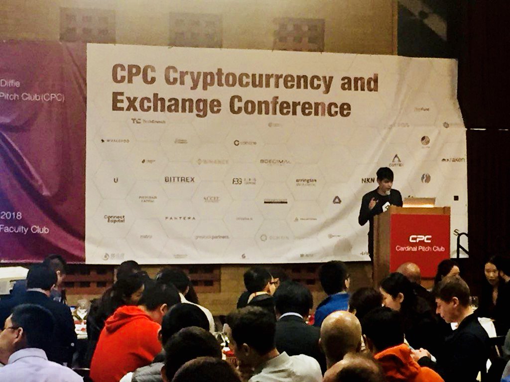 IOST_Official's tweet photo. @jimmyzhong_iost and @richardwerbe, our head of global growth, attended CPC Cryptocurrency and Exchange Conference at Stanford. As a guest speaker, Richard spoke about the need for a scalable blockchain solution for mass adoption and its real-world impact. #IOST #IOStoken https://t.co/YLr1lGWIeL