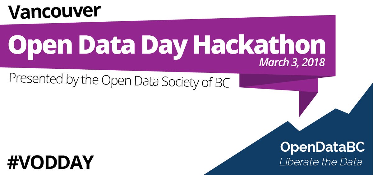Woohoo! One more sleep before International Open Data Day! See you tomorrow <a href="/OpenDataBC/">Liberate the Data</a> #Vancouver Open Data Hackathon. #excited #VODDAY #opendataday2018