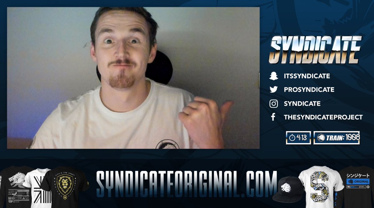 Syndicate's tweet image. What a STREAM! 
3 Wins, 1,008 sub train!
EPICNESS!