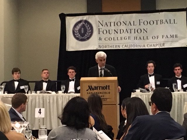 "Our Northern California chapter leads the nation among 120 chapters with Scholar-Athlete awards totaling $888,000 since 1960." President Bob Keropian #NFFNetwork #nffawards