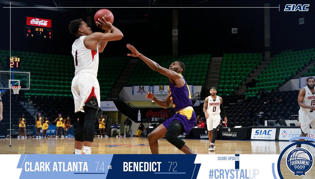 theatlantavoice's tweet photo. Both @CAU_WBasketball and @CAU_MBasketball teams are playing in the championship games at @TheSIAC tournament tomorrow #CrystalUp #WeAreCAU #TheAtlantaVoice #HBCUGameday https://t.co/cZwjZ9Q9SC