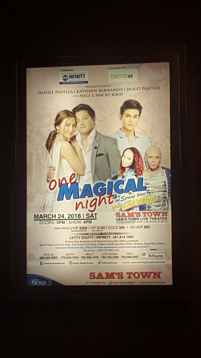 KaDsLasVegas's tweet photo. See you guys soon 😁🎉💙 @imdanielpadilla @bernardokath @ImPascualInigo @wackykiray @starmagicphils @IGlobalEvents #OneMagicalNightUSTour https://t.co/7rlUxWJ6xh
