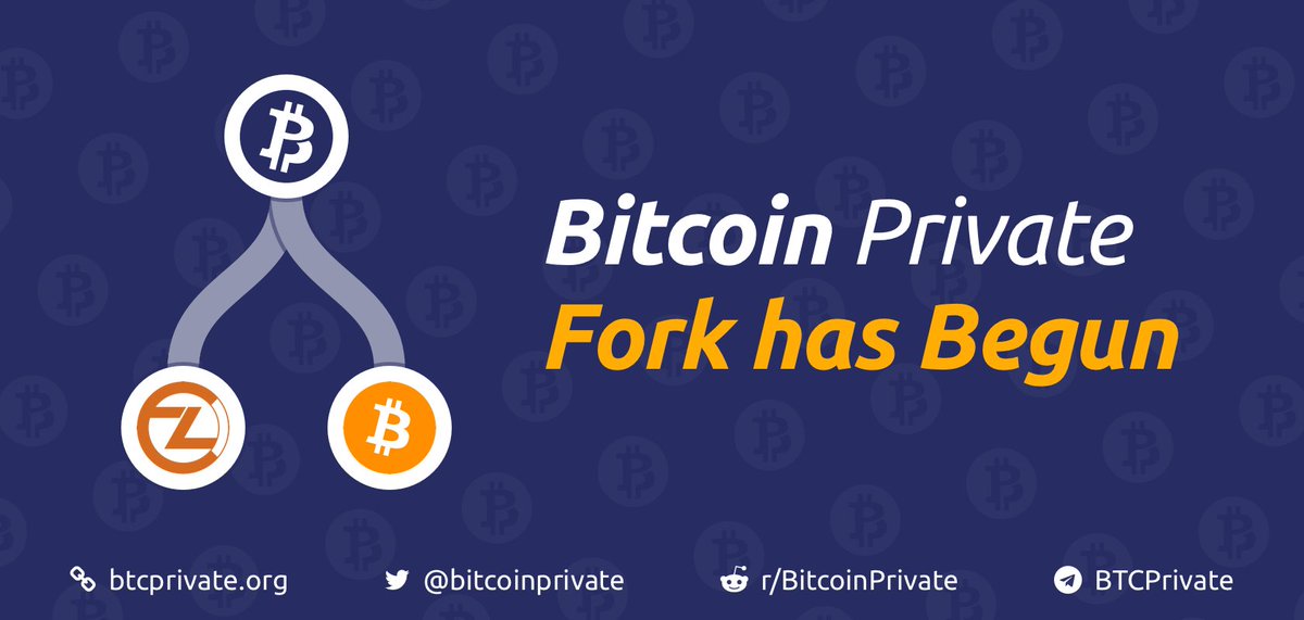 bitcoinprivate's tweet image. The forking process has started! It will be finished in the next 12-36 hours, after which you can claim your #BTCP. See instructions on how to join the forking process here (Linux Users Only): goo.gl/RgQiCm