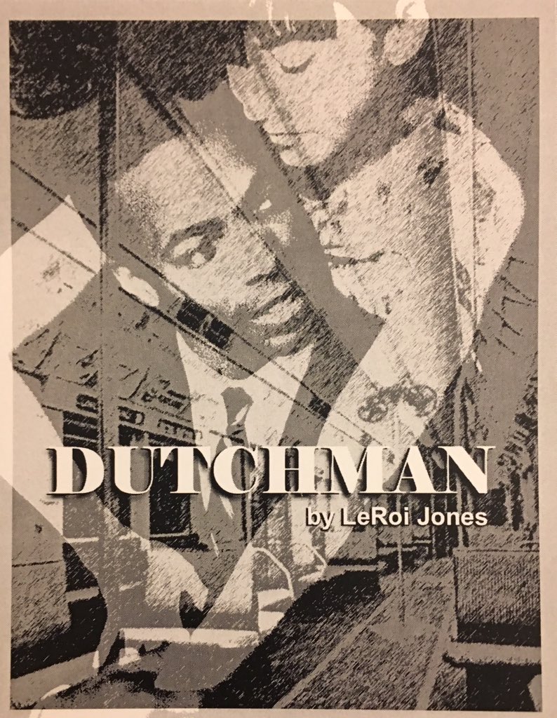 MrAMontgomery's tweet photo. #fbf... circa 2003... first play I ever produced... starring myself and #DeborahDir, a phenomenal actor. I'd wanted to perform the piece since college but never got the chance. We had a great run for 12 shows. Directed by my buddy, Sedric. #Dutchman #LeRoiJones #Clay #Lula https://t.co/masWWWAZwg