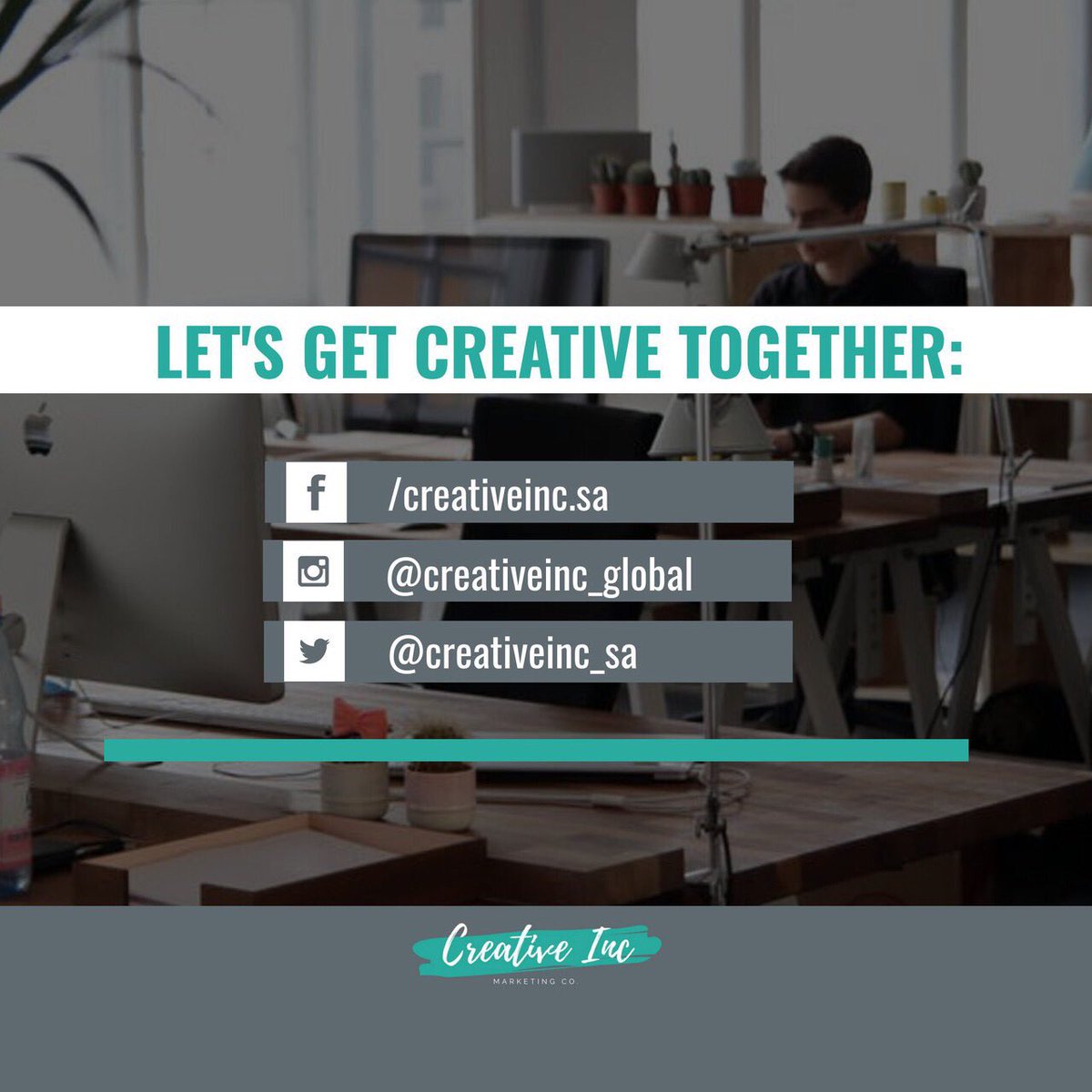 mechellegindra's tweet photo. Follow us on socia media...Creative Inc https://t.co/zHbTHQIGYy
#creativeinc #marketing #business #entrepreneur #branding #socialmedia #digitalmarketing #success https://t.co/RoVECBPtyZ