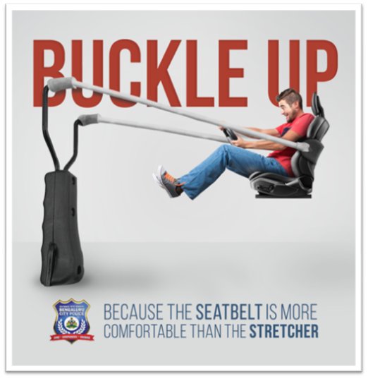 No Safety - Know  Pain,
Know Safety - No Pain.
#SeatbeltsOn