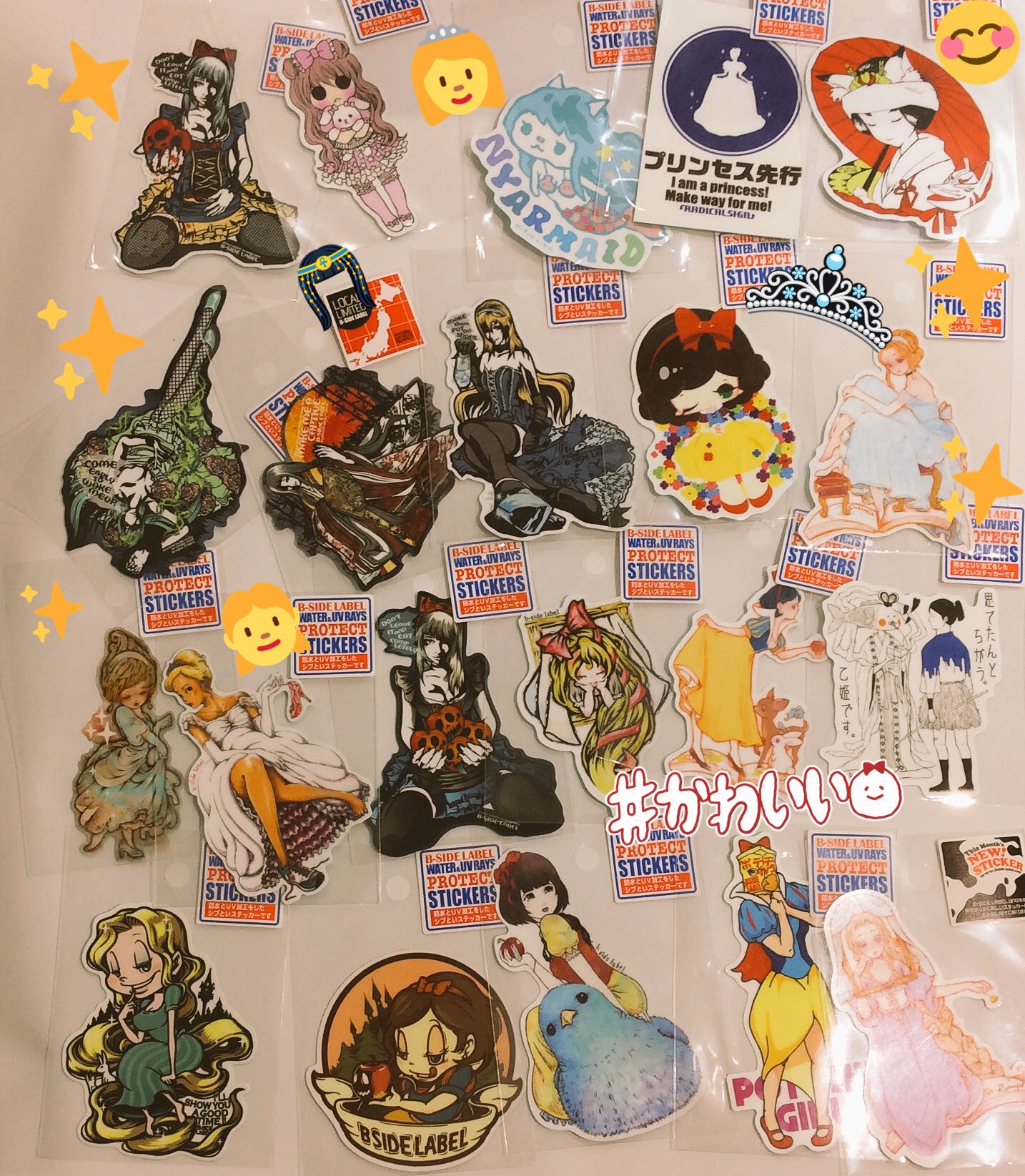 Twitter 上的 ステッカー屋 B Side Label 京都shop こんにちは 京都店恒例のしりとりタイムです 昨日の 炎タイプ プリンセス です 今日はなんとひな祭り 女の子 が主役の日ですね ひな祭りにちなんでお店では綺麗な かわいい そしてカッコいいお姫様が