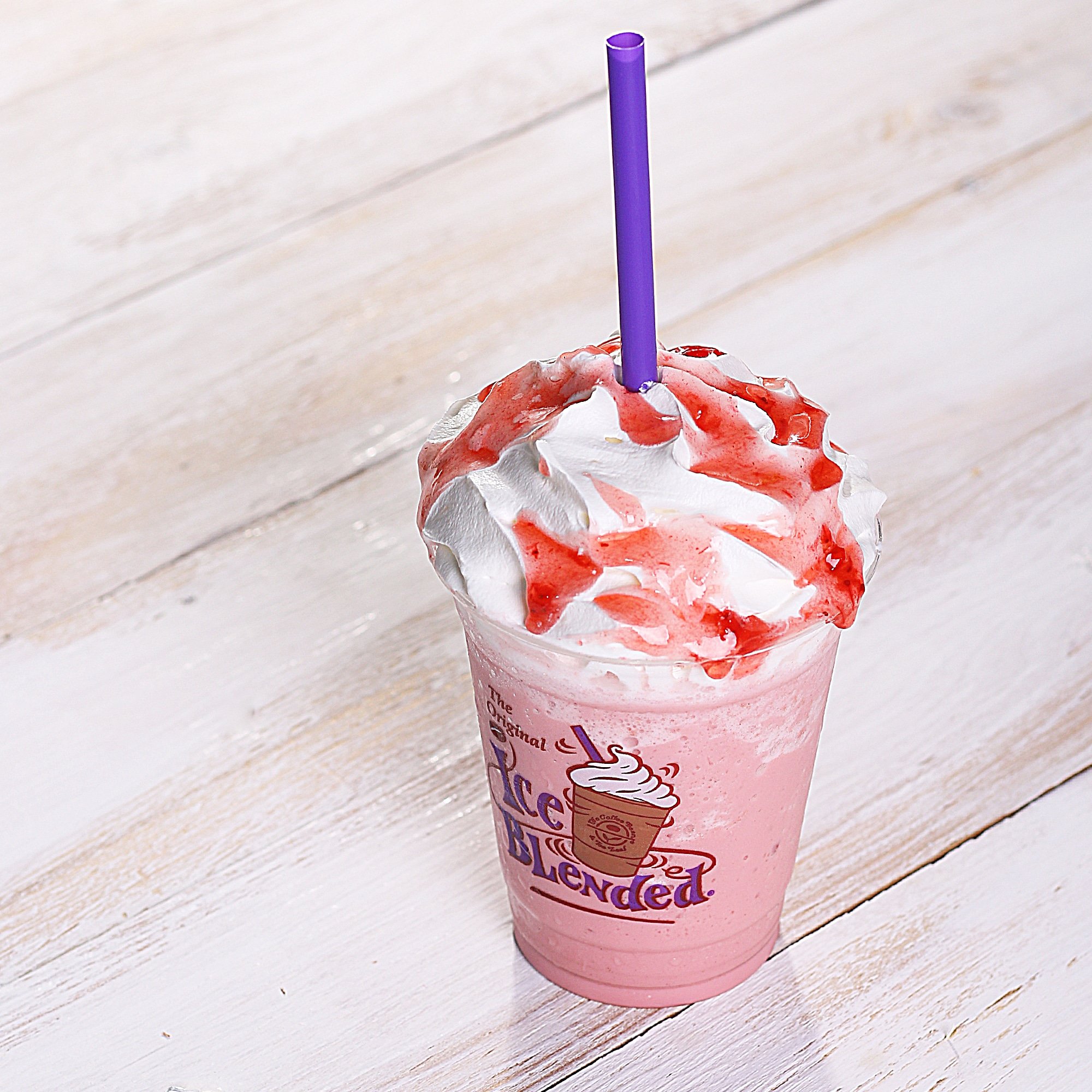 Ice blended strawberry hotsell