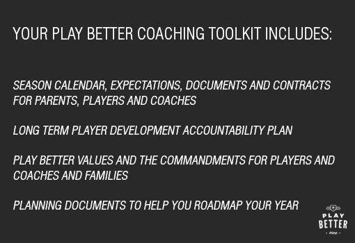 Play Better gives you a coaching plan with depth, not just for your star player but one where everybody learns. bit.ly/CoaGPB