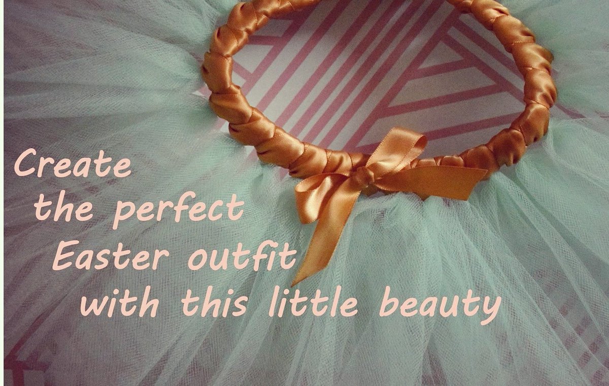 bravelittletutu's tweet photo. Looking for the perfect Easter outfit for your little one?
#thebravelittletutu #tutu #mintgold #tutuskirt #tulle #ribbon #etsyuk #handmade #handemadeinbritain #smallbusiness #easter #eastertutu #easteroutfit https://t.co/V0nqMl3yJG