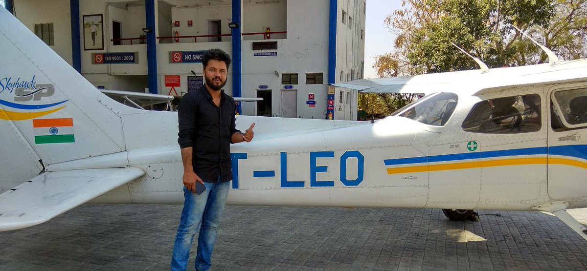 Carveraviation's tweet photo. #CarverAviation congratulates Capt. Abhishek Gulia on completing his #CPLConversion with us.
In his own words:
I think #CarverAviation is the first flight school in India where professionalism actually exists.I am very impressed by the conduct of Instructors.
HappyLanding...!! https://t.co/RGOPJLOjoQ