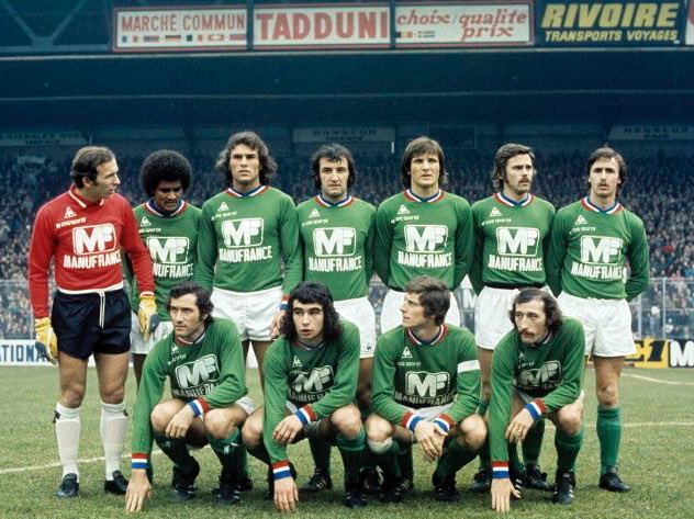 #phs.012336 Photo MICHEL PLATINI AS SAINT-ETIENNE FOOTBALL CLUB 1979 