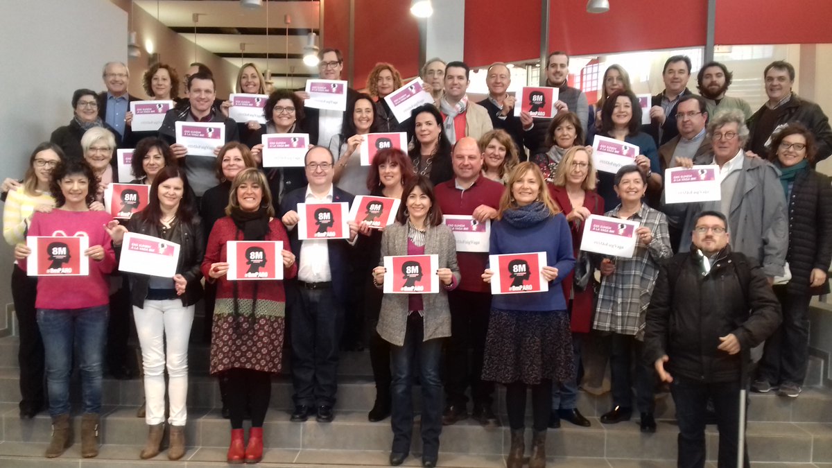 Per l'avenç dels drets reals de les dones, ens sumem a la vaga #8M amb reivindicacions, propostes i fets, no paraules només! #FetsNoParaules  #FeminismeSocialista #propostesPSC  dona.socialistes.cat/ca/noticia/per…