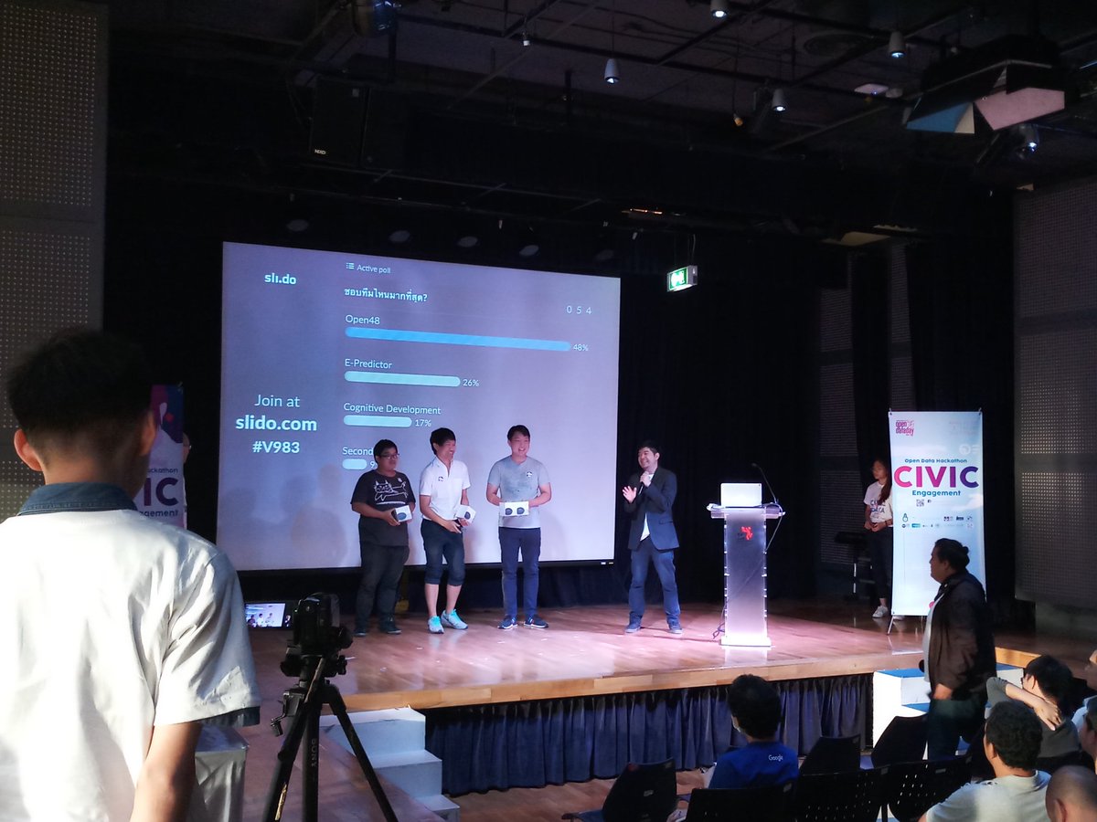 bannach_k's tweet photo. App zu Korruptionsdaten in Thailand gewinnt #Hackathon beim #Opendataday2018 https://t.co/Szx9zMKMYa