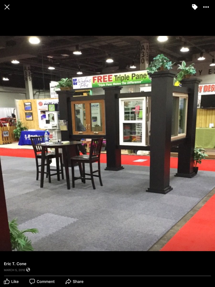 EricTCone's tweet image. Spring is right around the corner!  Stop on by the Windows Plus display at the Home &amp;amp; Garden Show at Duke Energy Convention Center for some great home improvement ideas.  Drop by and ask for Eric Cone.  (513) 967-5373