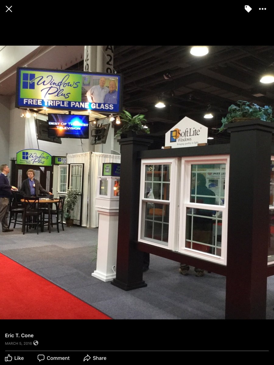 EricTCone's tweet image. Spring is right around the corner!  Stop on by the Windows Plus display at the Home &amp;amp; Garden Show at Duke Energy Convention Center for some great home improvement ideas.  Drop by and ask for Eric Cone.  (513) 967-5373