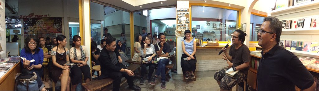 Dari obrolan buku puisi Hijau Matahari bersama Bagus Takwin dan Heru Joni Putra