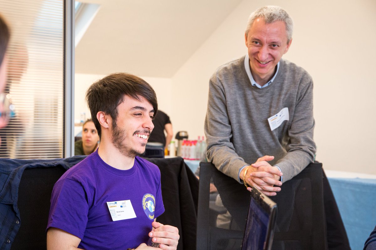 DatiTrentinoit's tweet photo. ATTENTIONE!!! rischio squalifica! è permesso divertirsi durante un'hackathon?? All'Open Data Hackabot 2018, il nostro modo di celebrare l'Open Data Day! #odhb2018 #OpenDataDay #OpenDataDay18 #ODD #odd18 #odd2018 @Osiris_Interreg @urban_inno https://t.co/iO07CfL8w5