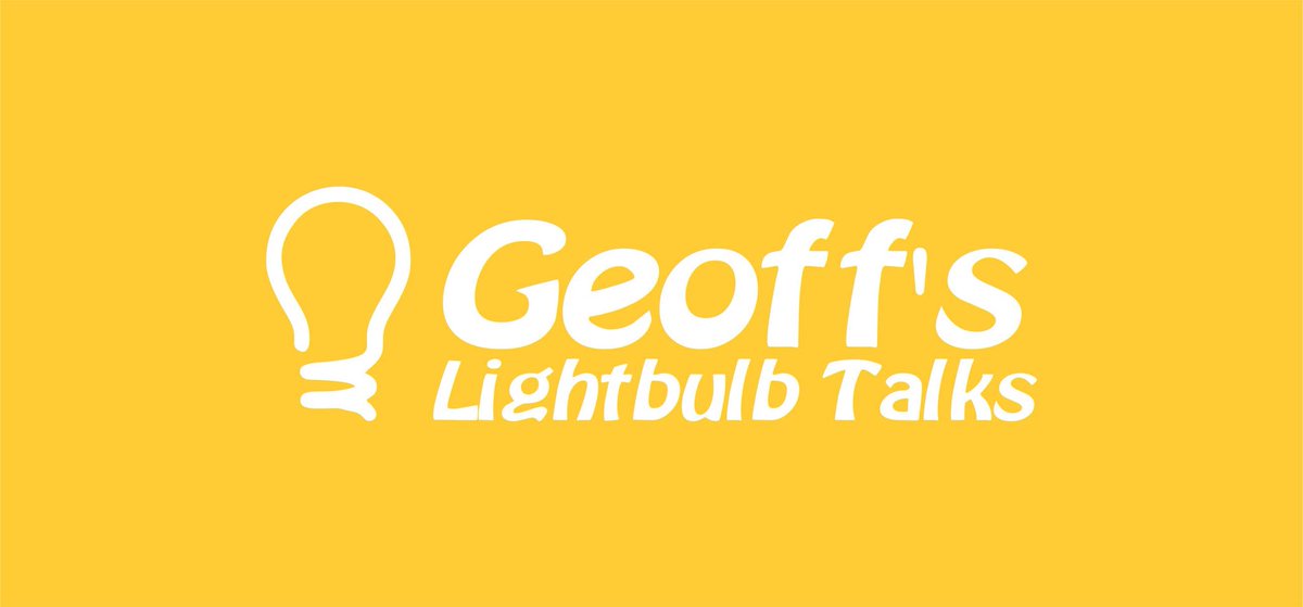 💡*New* Lightbulb Talk Pilot💡 -  Fostering Creativity &amp; Innovation 
inspectandadapt.com/video/lightbul…
#inspectandanimate #180watts #lightbulbtalks #creativity #innovation #leadership