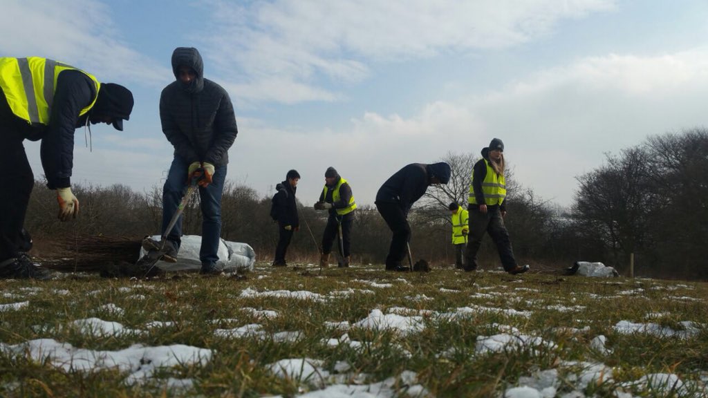 Ahmad_MustafaMr's tweet photo. Despite very cold weather Muslim youth from @MuslimYouthOL @MuslimYouthMcrN &amp; AMYAStockport busy planting trees in Failsworth organised by @CityofTreesMcr @TheOldhamTimes @MENnewsdesk @stockportnews @StockportMBC @OldhamCouncil @BBCManchester https://t.co/rsPEWGGsPf