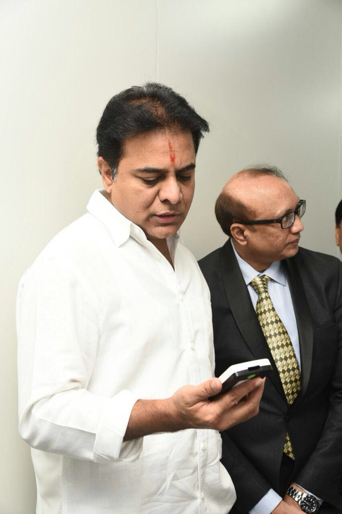 KTRBRS's tweet photo. First of its kind product to check for blood sugar levels using non-invasive (saliva) technique manufactured in Telangana. Great fillip for Medical devices manufacturing &amp; lowering the cost👍

Delighted to launch the facility of Diabetomics India Pvt Ltd. at Medak district https://t.co/vCVIJUDSmf
