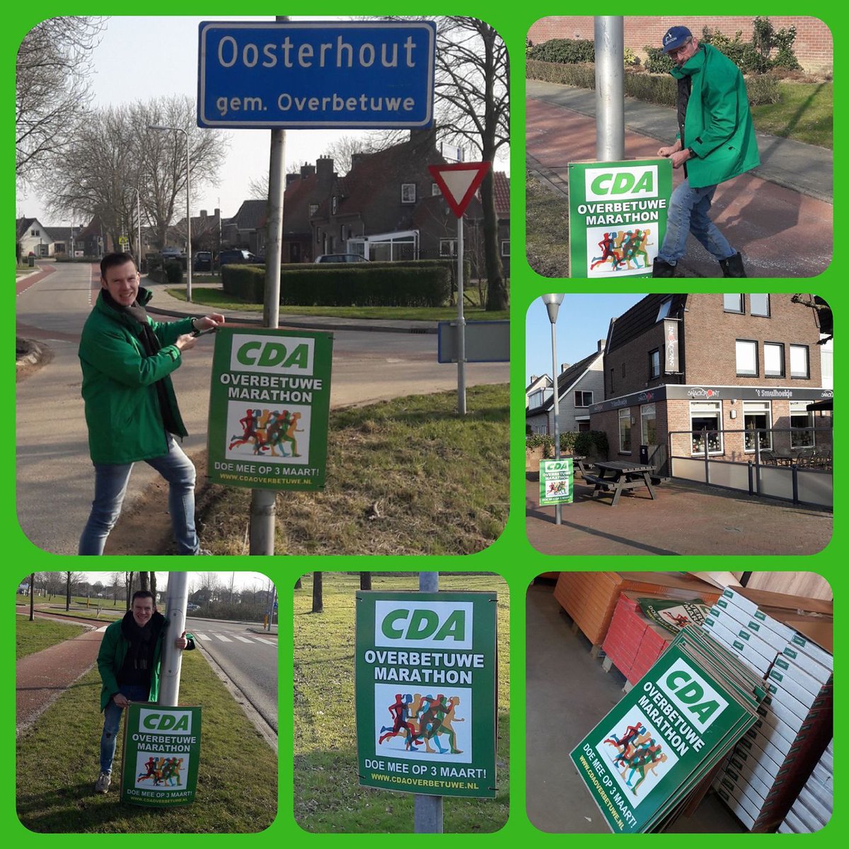 Om 9.00 uur start de CDA-Marathon bij sportpark De Pas in Elst. We laten ons niet kisten door de kou. Kijk op cdaoverbetuwe.nl voor de route.
