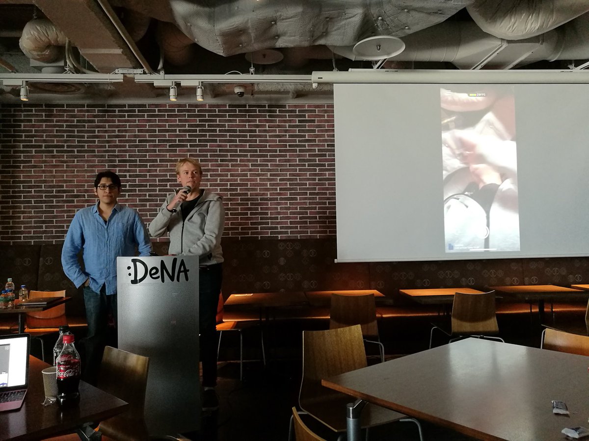 Presenting our Godzilla AR demo! Lol #tryswiftconf